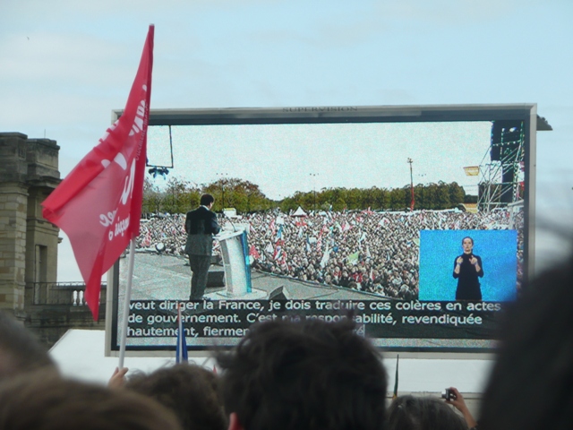 Meeting Francois Hollande Chateau Vincennes