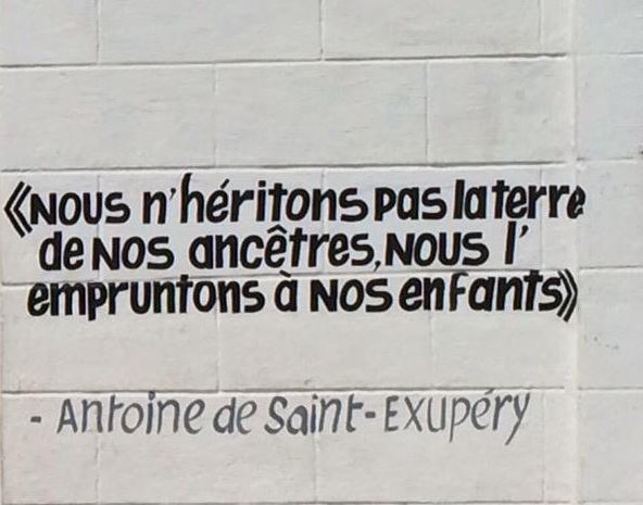 Nous nhéritons pas de la terre de nos ancètres