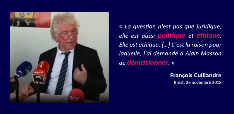 François Cuillandre démission
